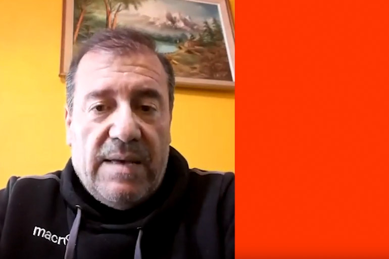 Jorge Madrid, de la Federación de Vóleybol de Chile